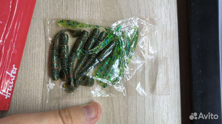 Силиконовые приманки для микроджига