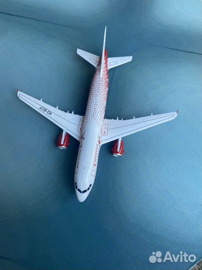 Модель самолета A319 Rossiya sport лёт