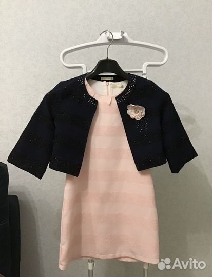 Платье с жакетом для девочки