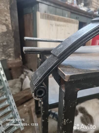 Рессоры на прицеп мзса, 4листа