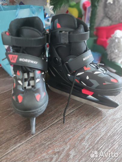 Коньки детские раздвижные Nordway Slide