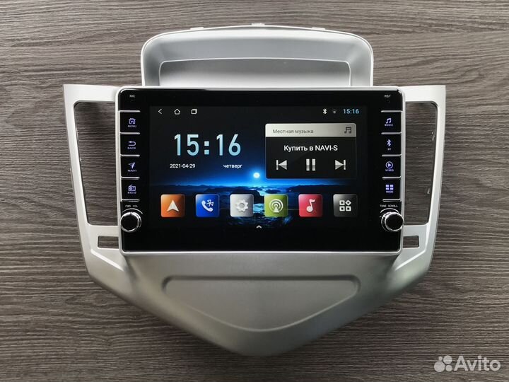 Магнитола Chevrolet Cruze + физические кнопки