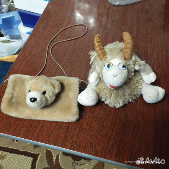 Муфта для рук детская. Игрушка на молнии