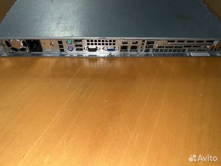 Сервер SuperMicro 1U Intel Xeon E5506 2,13 Ghz