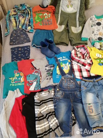 Вещи пакетом на мальчика 2-3 года