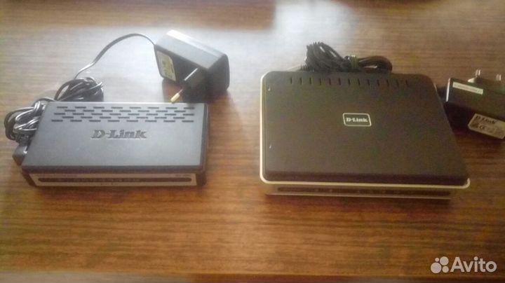 Свитч и маршрутизатор d-link (dir-100, des-1008a)