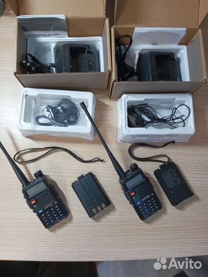 Комплект из 2х Раций baofeng uv 5r