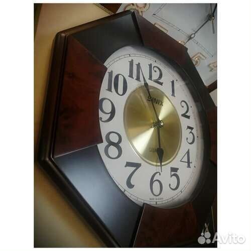 Настенные часы Sinix 1071CMA 30х30 см. Южная Корея