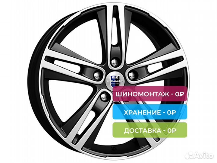 R15 5x100 6J ET45 D67,1 K&K KC668 Палермо алмаз че