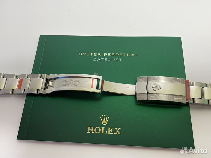 Rolex Datejust стальной браслет Oyster в пленках