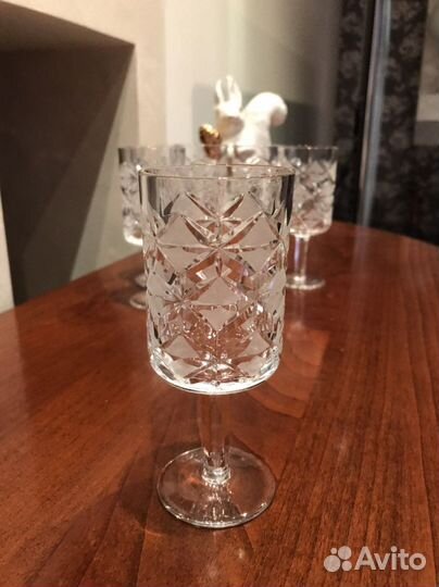 Хрустальные фужеры времен СССР