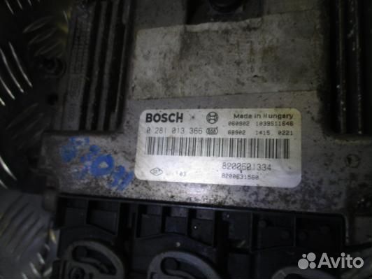 Блок управления двс renault scenic 2 (83O31PC01)