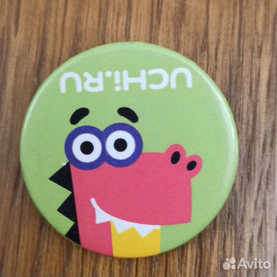 Значок UCHi.RU наклейка