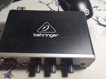 Звуковая карта behringer umc22