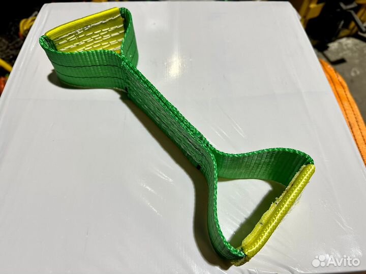 Ремень для эвакуатора с косточкой комплект +крюк