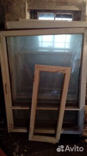 Оконные рамы. Б/У