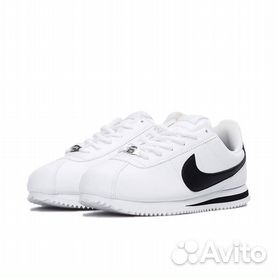 Nike cortez outlet blanche homme