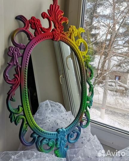 Зеркало настенное винтаж