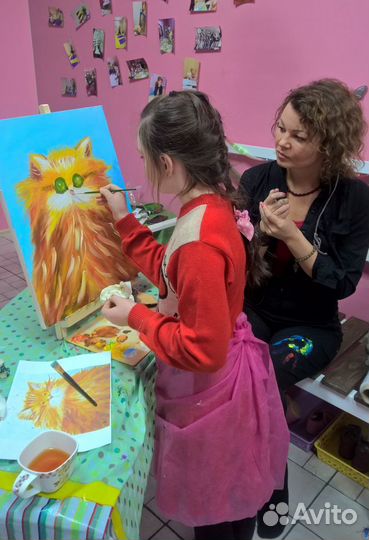 Занятия живописью с нуля Уроки рисования спб