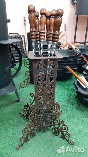 Подставка под шампуры Ника, оригинальный подарок