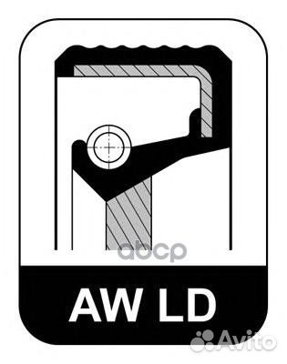 Сальник распредвала 27x43x9 AW LD NBR acura I