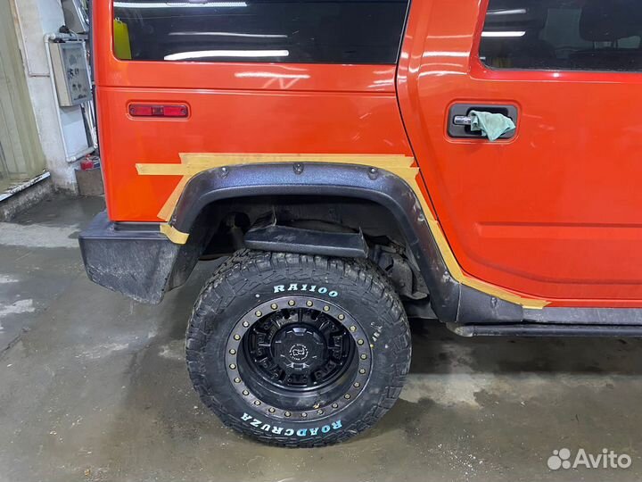Расширители колесных арок E&G на Hummer H2