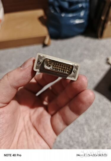 Переходник dvi vga