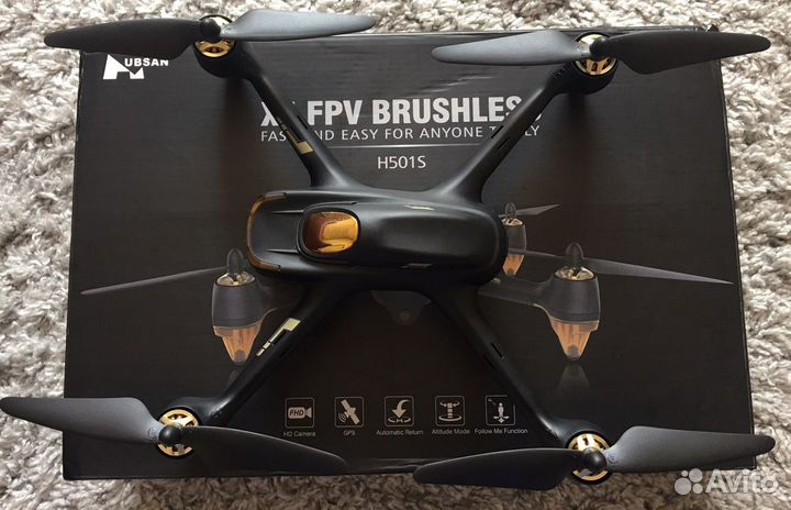 Квадрокоптер Hubsan H501S Pro