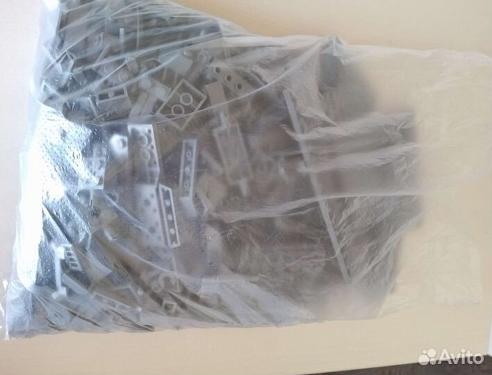 Темно-серые детали лего