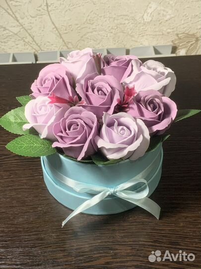 Букет цветов из мыла