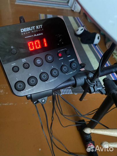 Электронная барабанная установка alesis debut kid