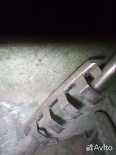 Защита переднего бампера и подножки на ваз 2123