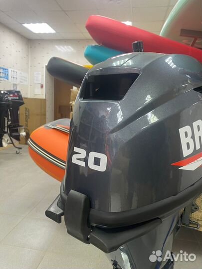 Лодочный мотор 4-такт. 20 л.с. Гарантия