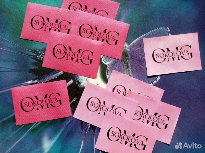 Бирки полиэстер нашивка шеврон