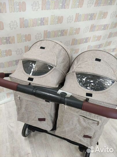 Коляска для двойни Carrello Connect