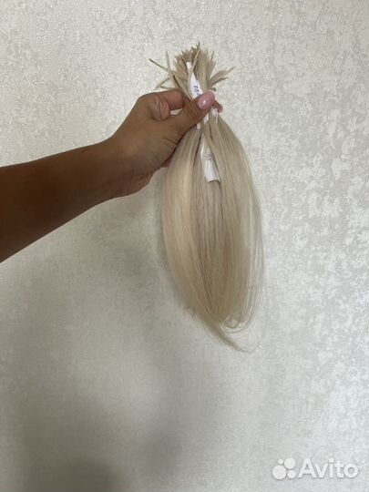 Волосы для наращивания блонд