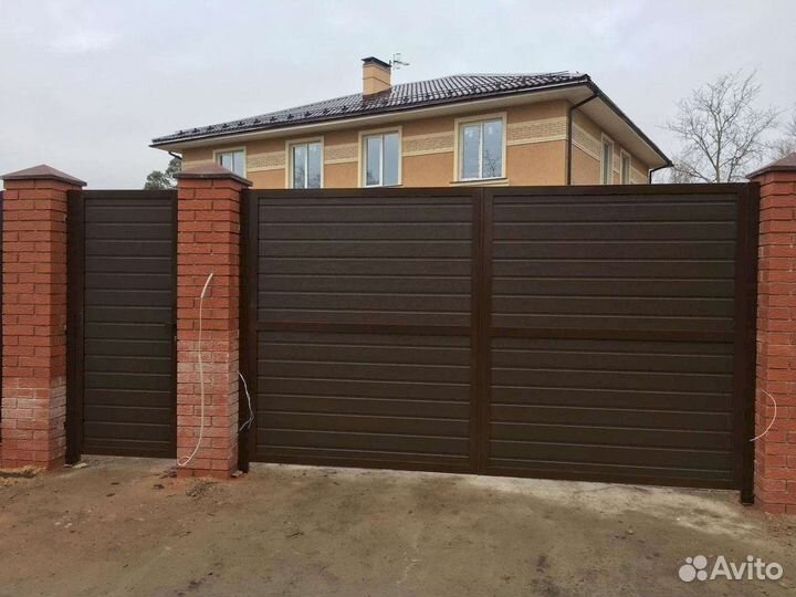 Распашные ворота doorhan