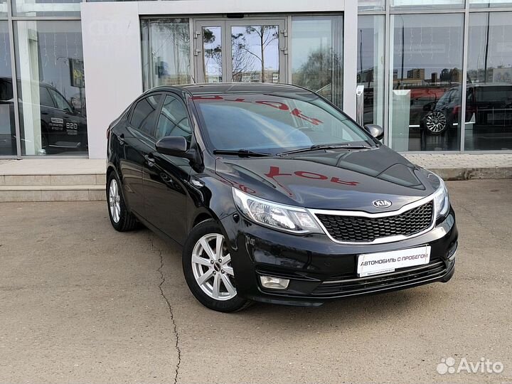 Kia Rio 1.6 МТ, 2015, 128 404 км