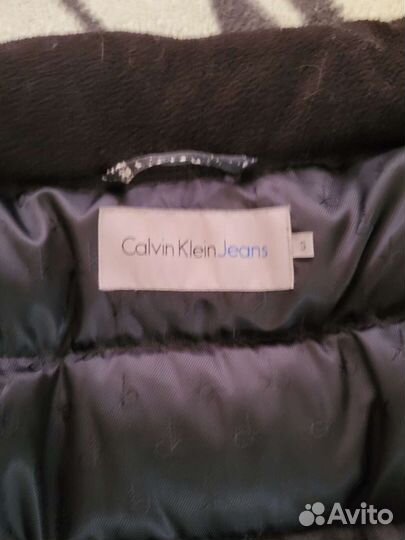 Calvin klein куртка пуховик