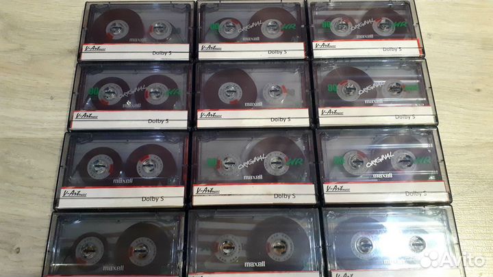 Аудиокассеты Maxell ur 90