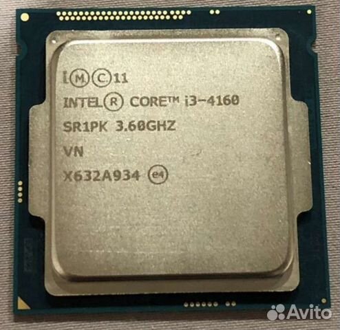 Процессор i3 4160