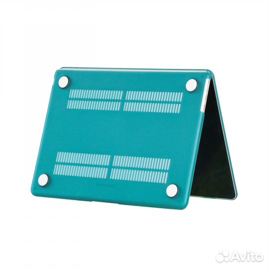 Чехол для MacBook 12 матовый темно-зеленый