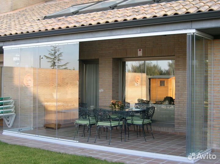 Безрамное остекление