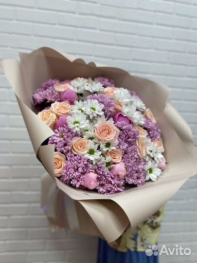 Букет роз с теплицы