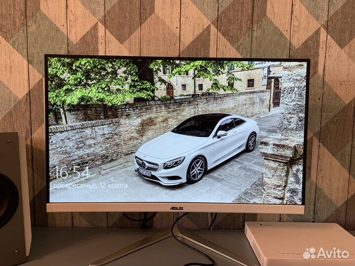 Игровой Asus 165гц изогнутый монитор