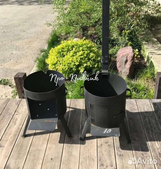 Печи под чугунный казан 6л,8л,10л, 12л, 16л