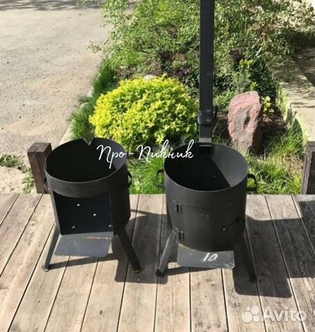 Печи под чугунный казан 6л,8л,10л, 12л, 16л