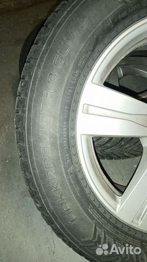 Зимняя резина r18 255/60 ауди Q7 на дисках