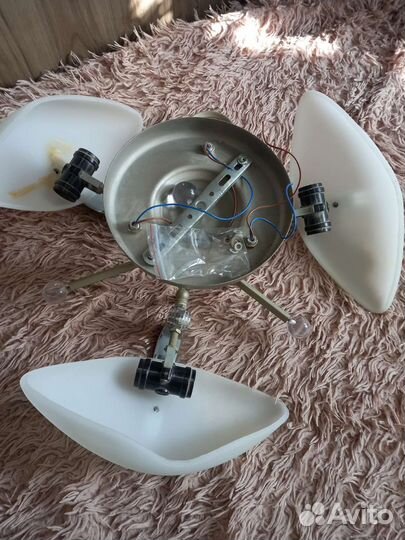 Люстра потолочная бу