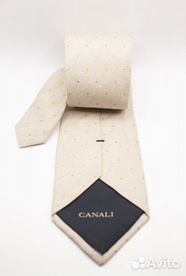 Галстук мужской Canali Italy. 100% шелк